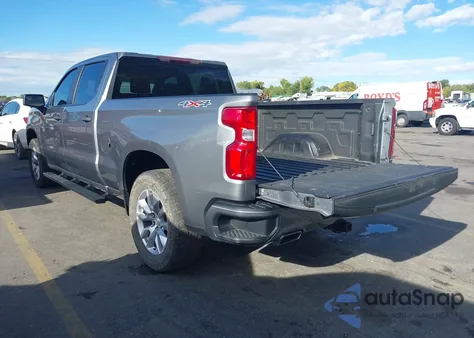 2020 Chevrolet Silverado 1500 4Wd Standard Bed Custom from USA, damaged, VIN 1GCUYBEF1LZ249930
